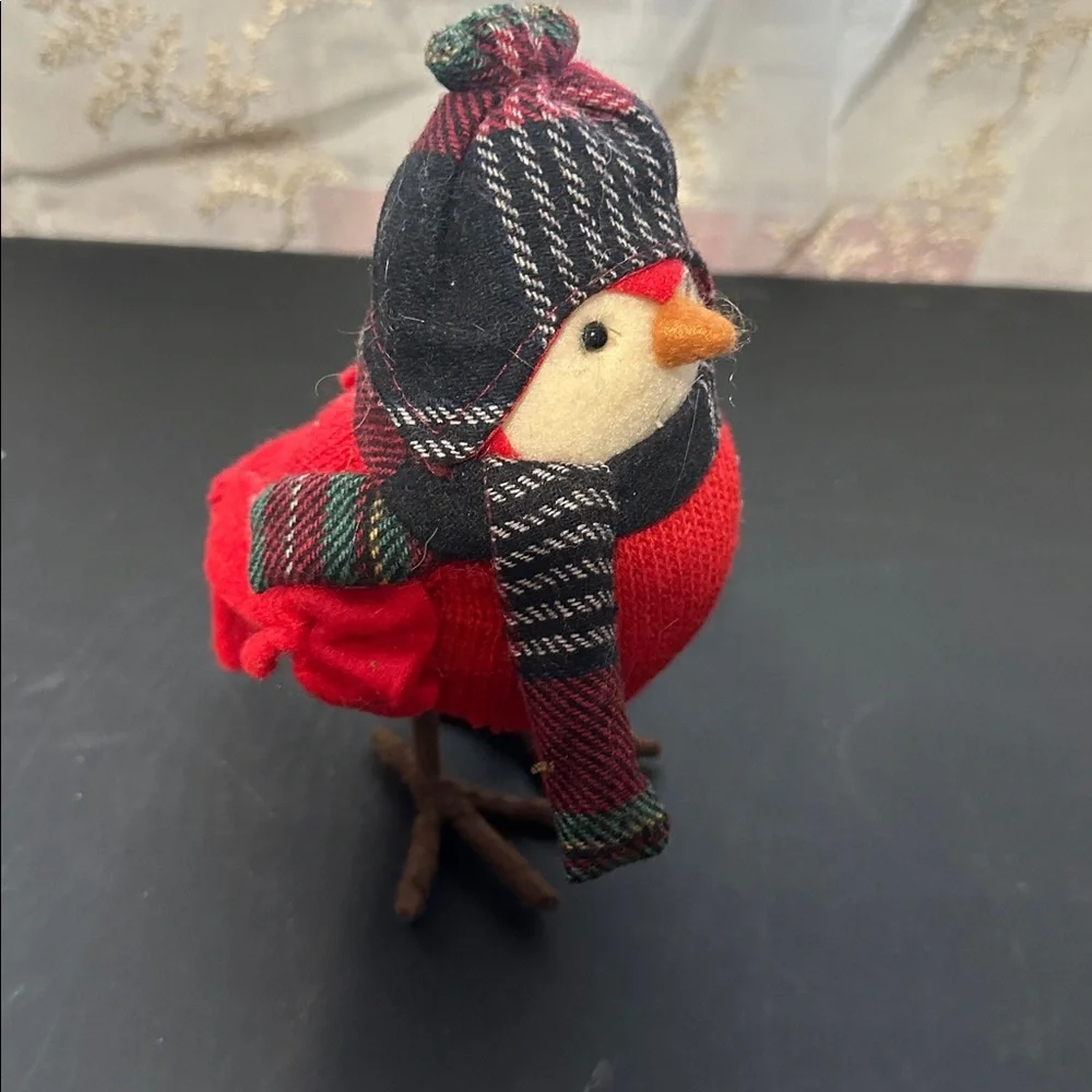 Target vintage winter bird decor